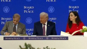 PM Shehbaz Sharif,  World Leaders Sign Gaza Board of Peace Charter