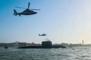 First Hangor Class submarine PNS/M Hangor arrives in Karachi