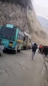 Flash Floods Cut Off Astore Valley, District Road Closed
