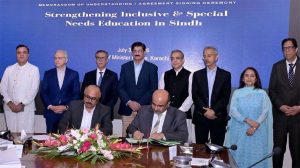 Sindh Govt, Aga Khan University Sign MoU for Education of Persons with Disabilities
