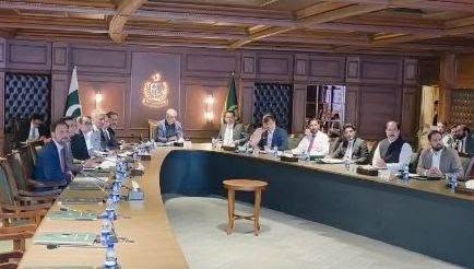 May be an image of table and dais