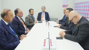 Aurangzeb discusses financing, investment opportunities with Gulf banks